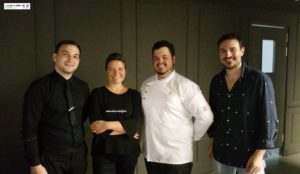 Maitre Rocco Scarcella, Chef Mauro Zito e Andrea Martella